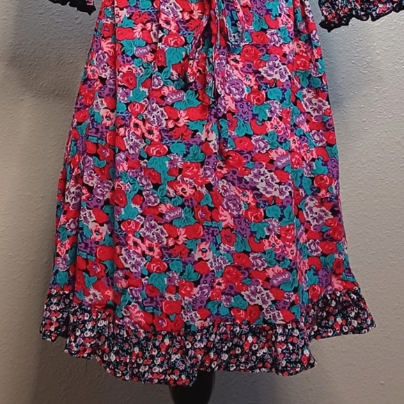 RIXO x Target Dainty Dark Floral Mini Dress - Picture 7 of 12